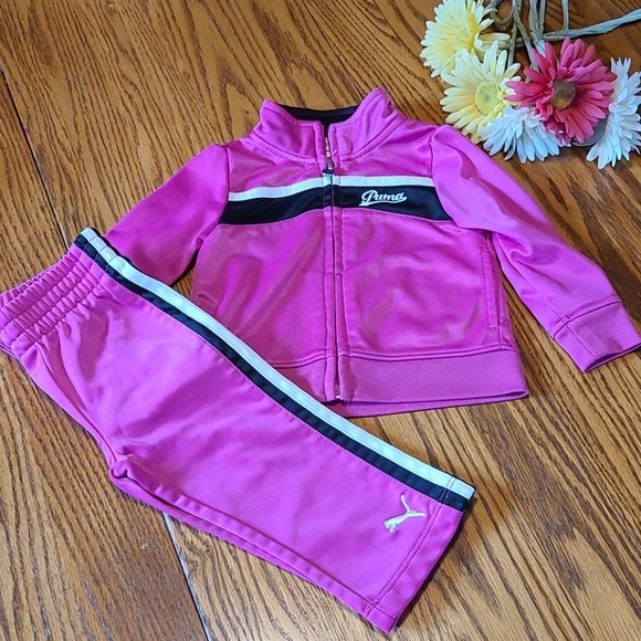 Puma Athletic Jacket and Pants Set - 12 Months - Picture 2 of 10
